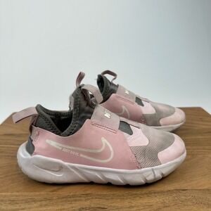 Big Kids Nike Flex Runner 3 Pink Athletic Running Shoes Sneakers Size 1 Y GUC‎